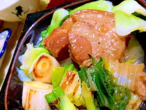 塩豚で作るほったらかしの東坡肉